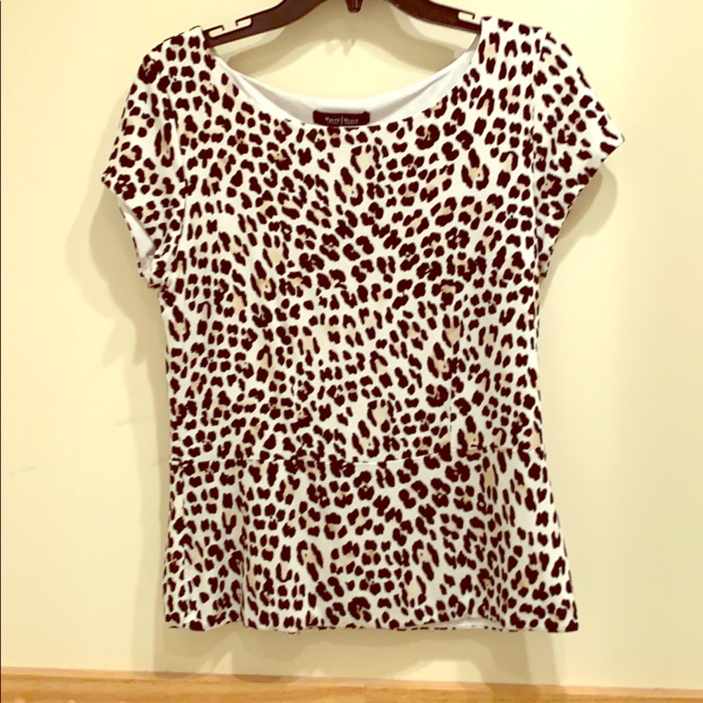 Cheetah print shirt
